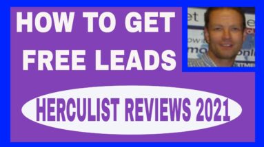 How To Get Free Leads 2021 - Herculist Review Video