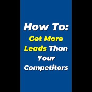 get more leads than competitors